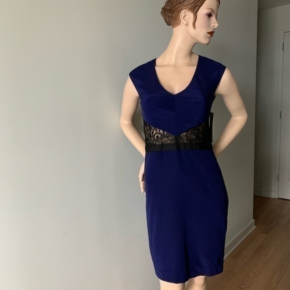Nicole Miller Dress Party/ Holiday Lace Details